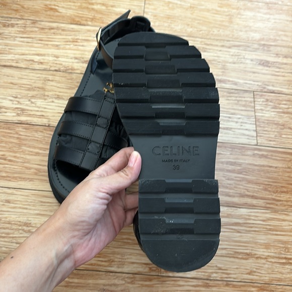 Like New Celine Triomphe Sandals - Picture 4 of 4